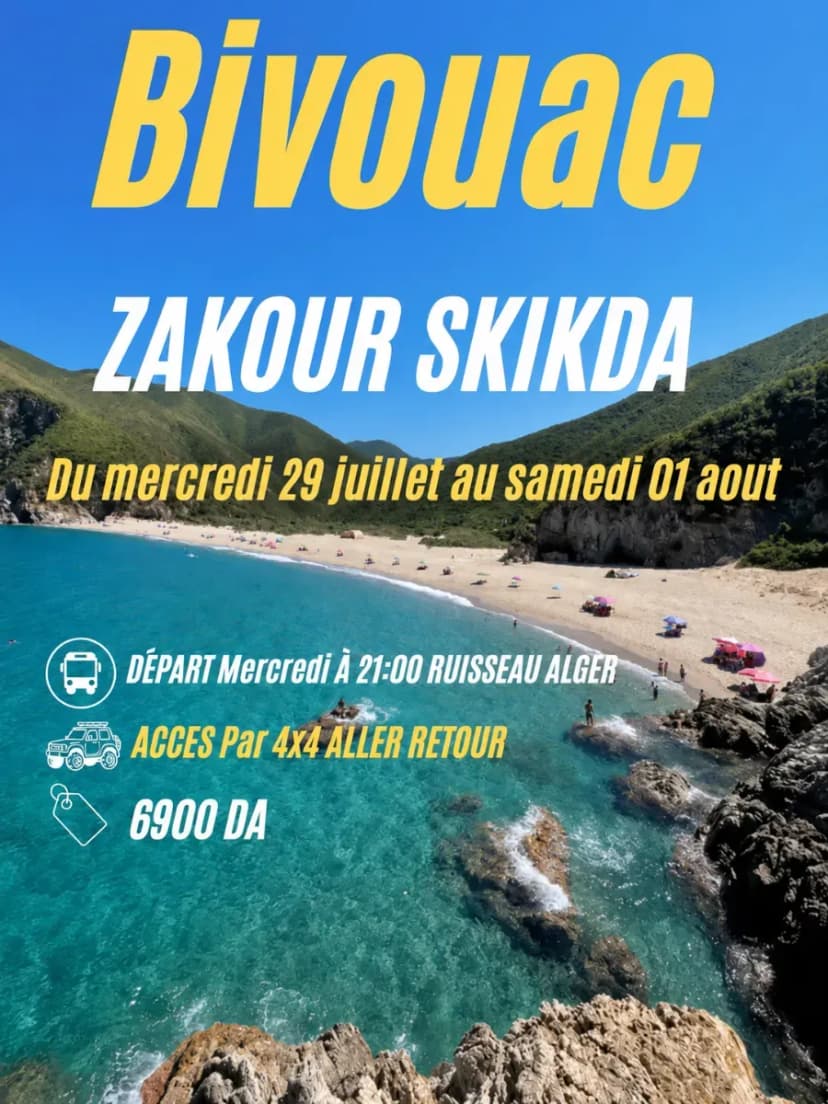 Bivouac zakour Skikda