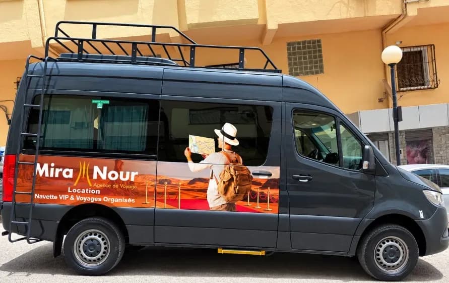 Location d’un minibus Mercedes