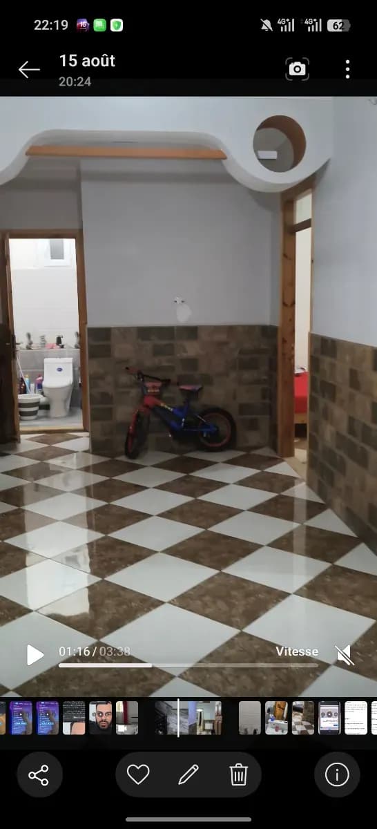 Location f4 Niveau de Villa