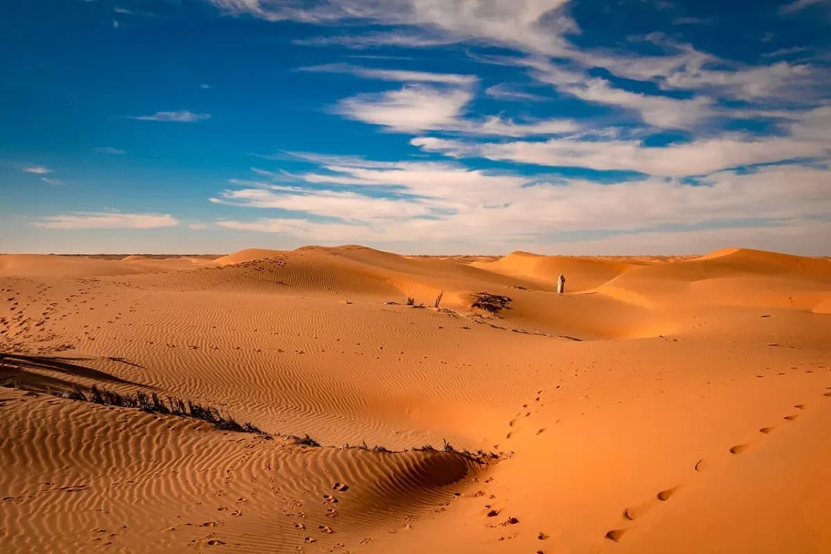 كثبان تيميمون الرملية