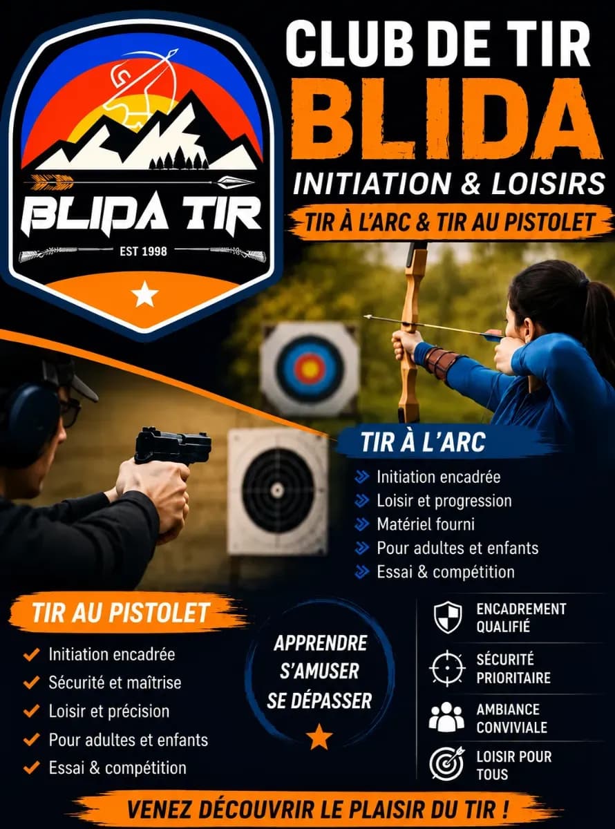 Tir Sportif à Blida | Club de Tir Blida Tir Sportif à Blida | Club de Tir Blida